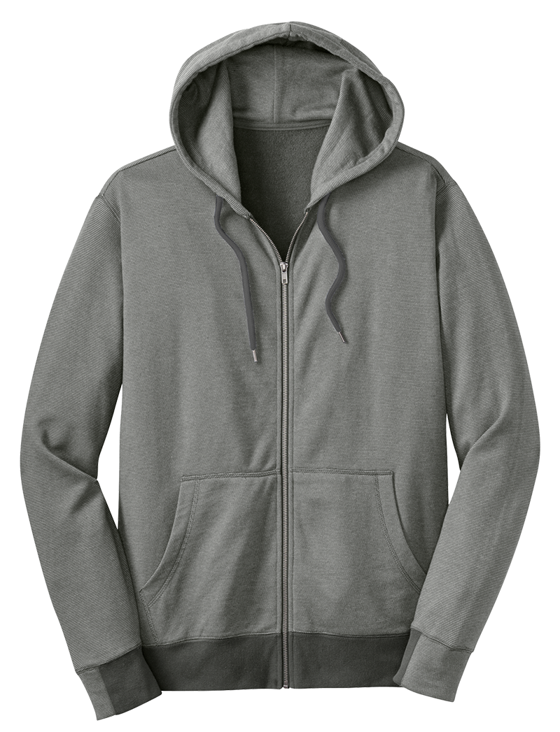 District Mini Stripe Full-Zip Hoodie