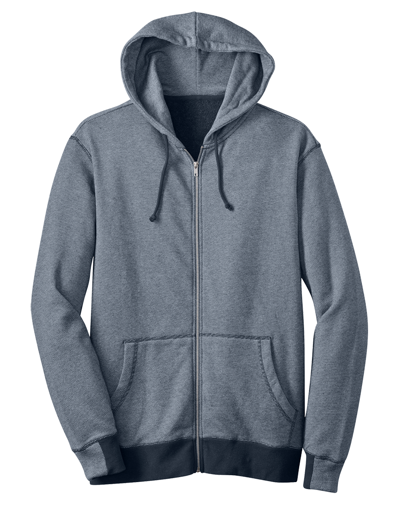District Mini Stripe Full-Zip Hoodie