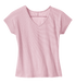 District DM422 Ladies Mini Stripe Dolman Vee
