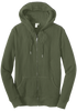 District Heavyweight Thermal Full-Zip Hoodie