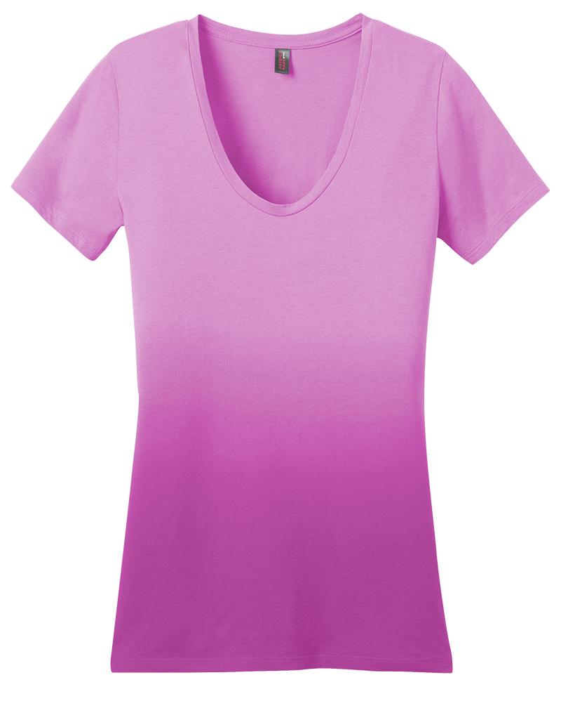 District DM3310 Dip Dye Tee