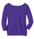 District DM482 Ladies Modal 3/4 Sleeve Raglan