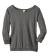 District DM482 Ladies Modal 3/4 Sleeve Raglan