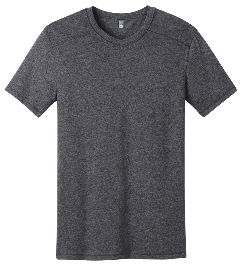 District DT1400 Gravel Notch Crew Tee