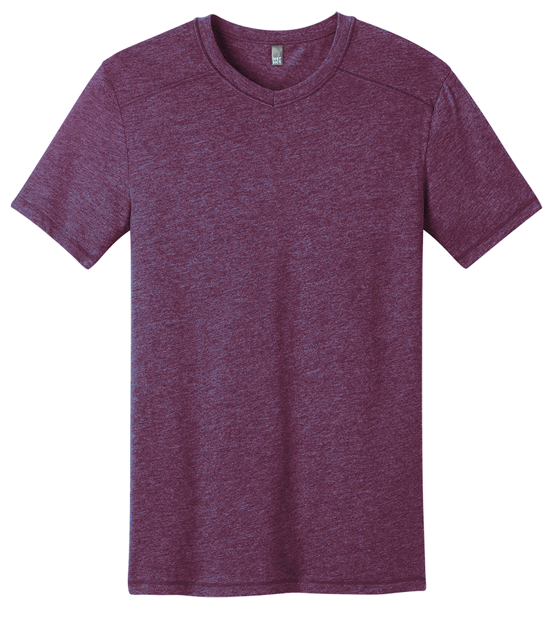 District DT1400 Gravel Notch Crew Tee