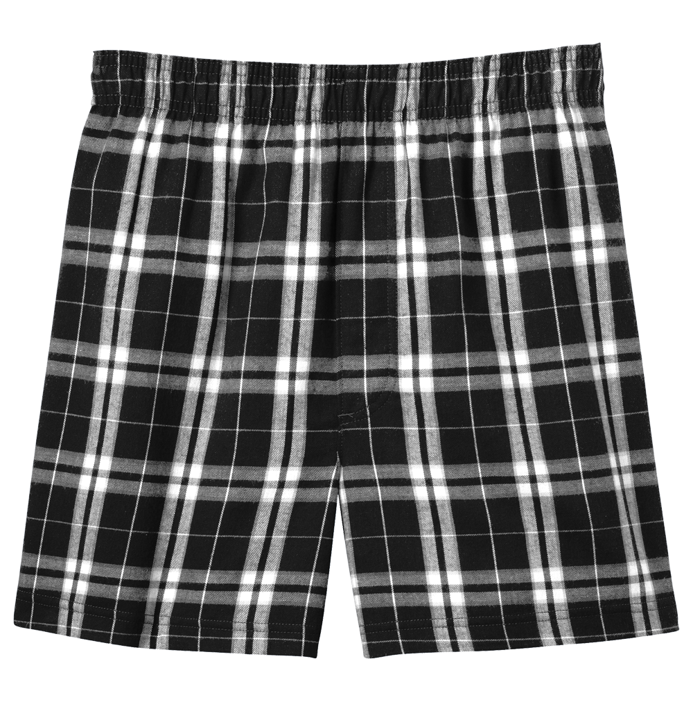 District Flannel Plaid Boxer