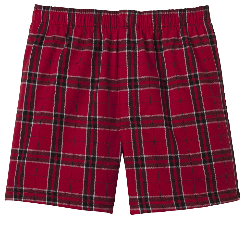 District Flannel Plaid Boxer