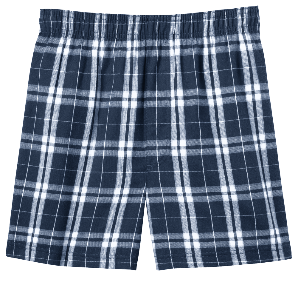 District Flannel Plaid Boxer