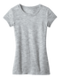 District DT2001 Juniors Extreme Heather Cap Sleeve Tee