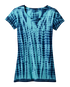 District DT2300 Juniors Tie-Dye Girly Tee
