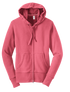 District Juniors Vintage French Terry Full-Zip Hoodie