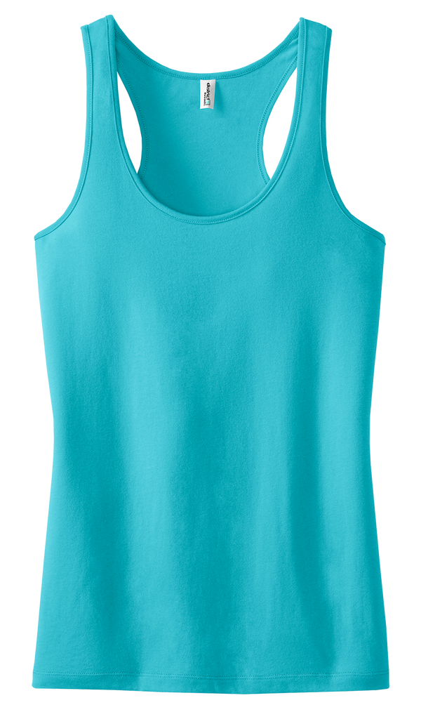 District Threads DT237 Ladies Racerback Tank Top  (Available in 13 colors)