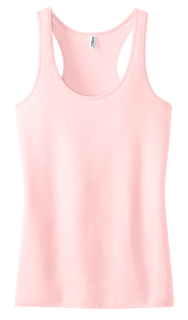 District Threads DT237 Ladies Racerback Tank Top  (Available in 13 colors)