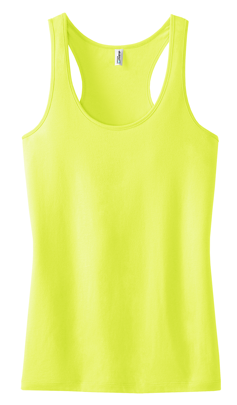 District Threads DT237 Ladies Racerback Tank Top  (Available in 13 colors)