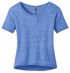 District DT260 Juniors Microburn Wide Neck Hi Lo Tee