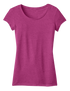 District DT270 Juniors Textured Girly Tee