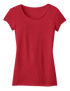 District DT270 Juniors Textured Girly Tee