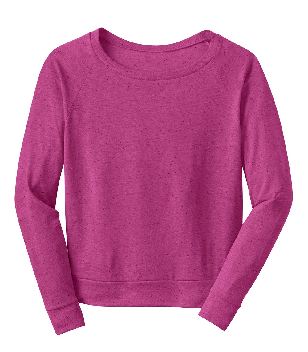District Juniors Textured Raglan