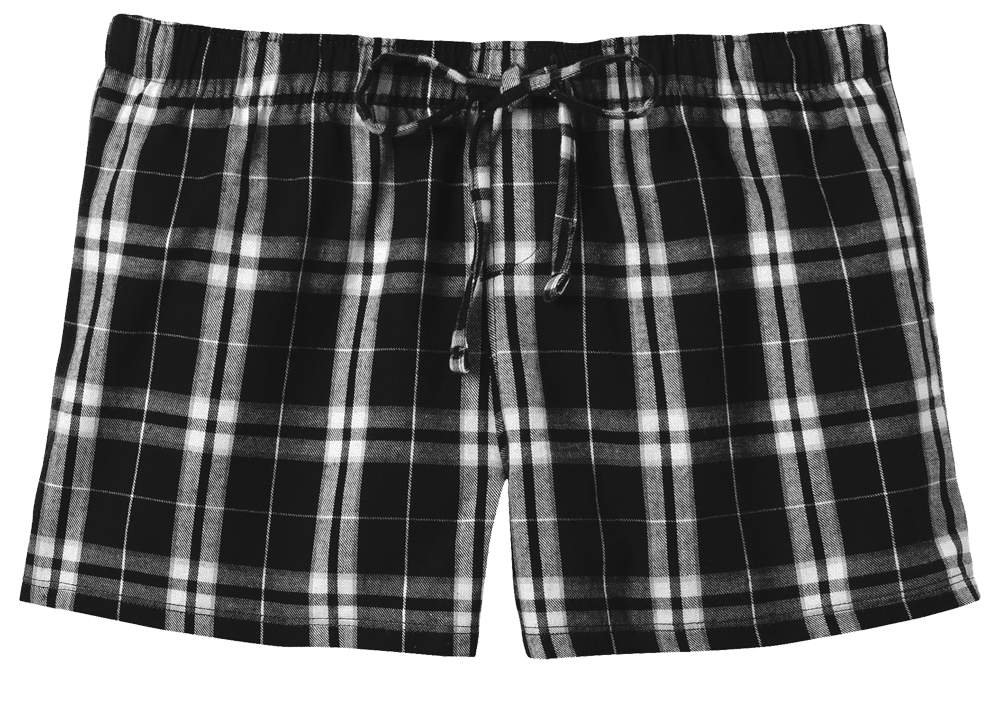 District Juniors Flannel Plaid Boxer