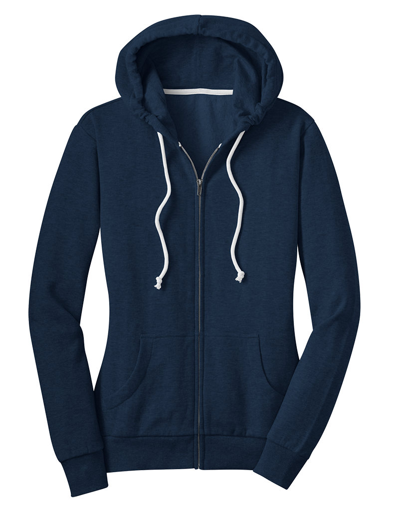 District Juniors Core Fleece Full-Zip Hoodie