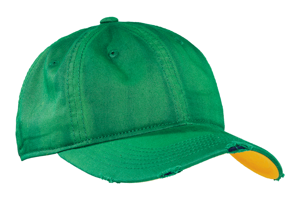 District Sun Bleached and Distressed Cap