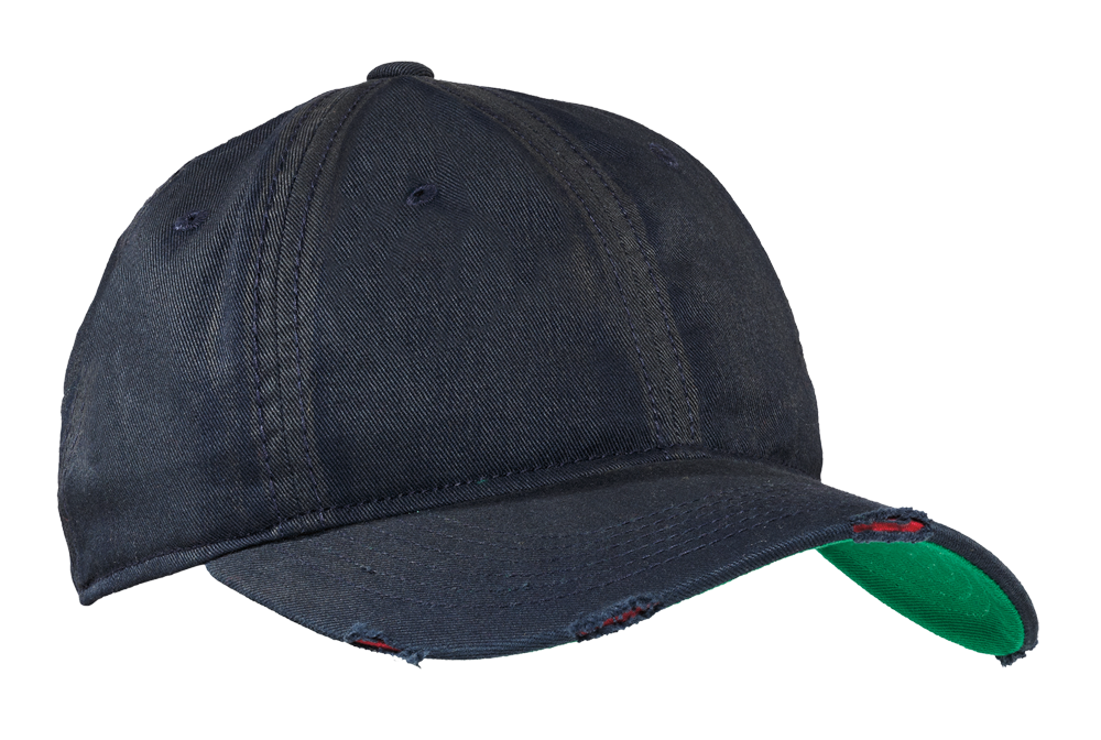 District Sun Bleached and Distressed Cap