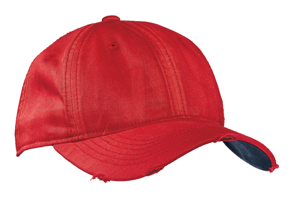 District Sun Bleached and Distressed Cap