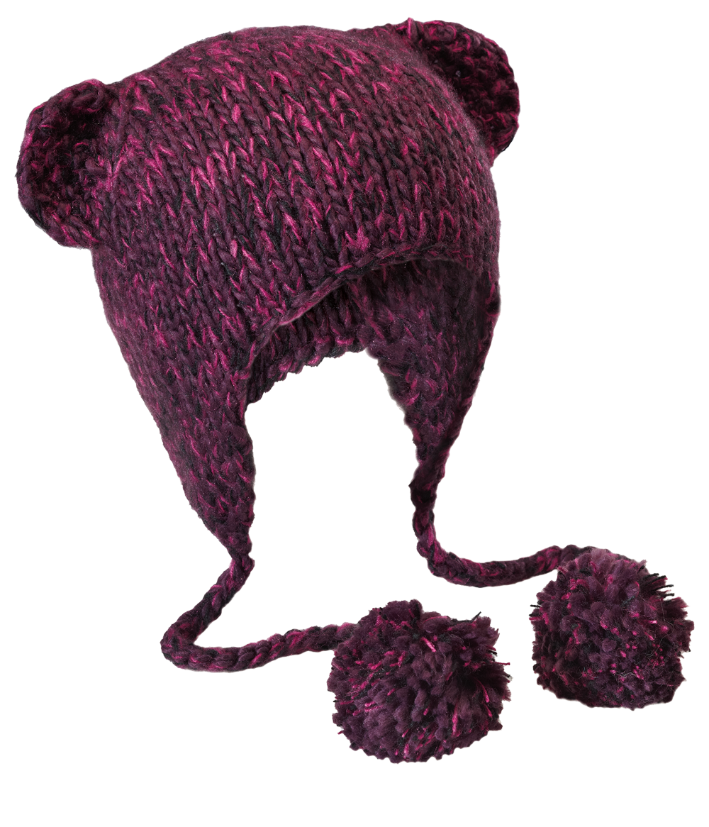 District Hand Knit Cat-Eared Beanie