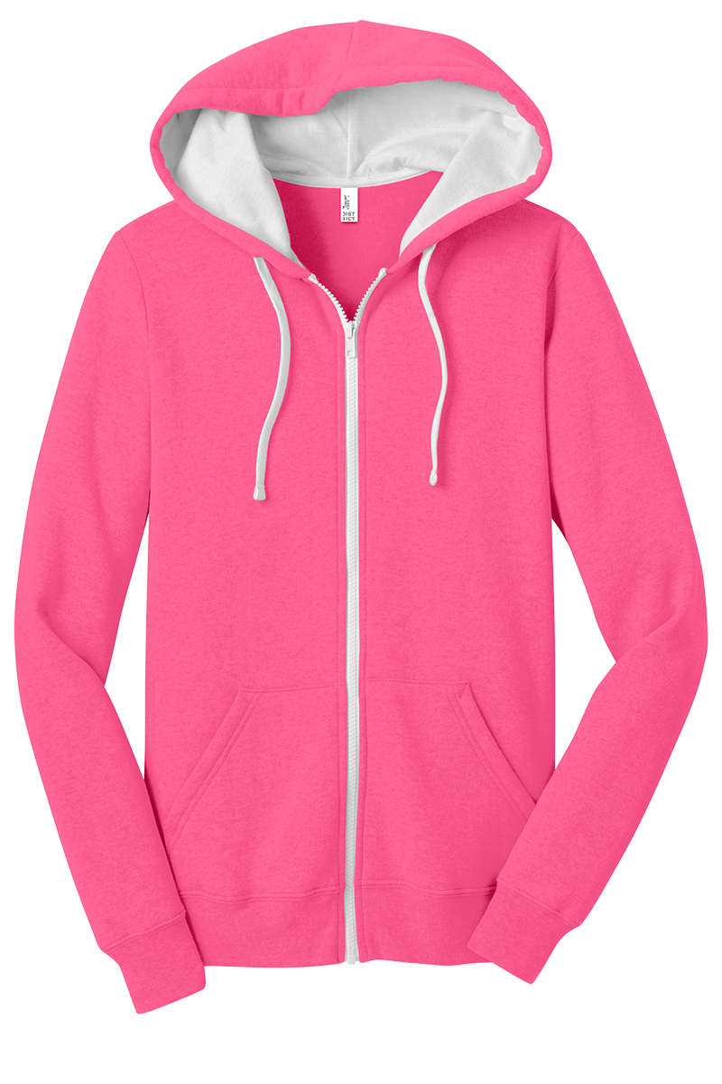 District Juniors Concert Fleece Full-Zip Hoodie
