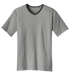 District DM320 Mini Stripe Notch Tee