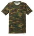 District DT104C Perfect Weight Camo Crew Tee