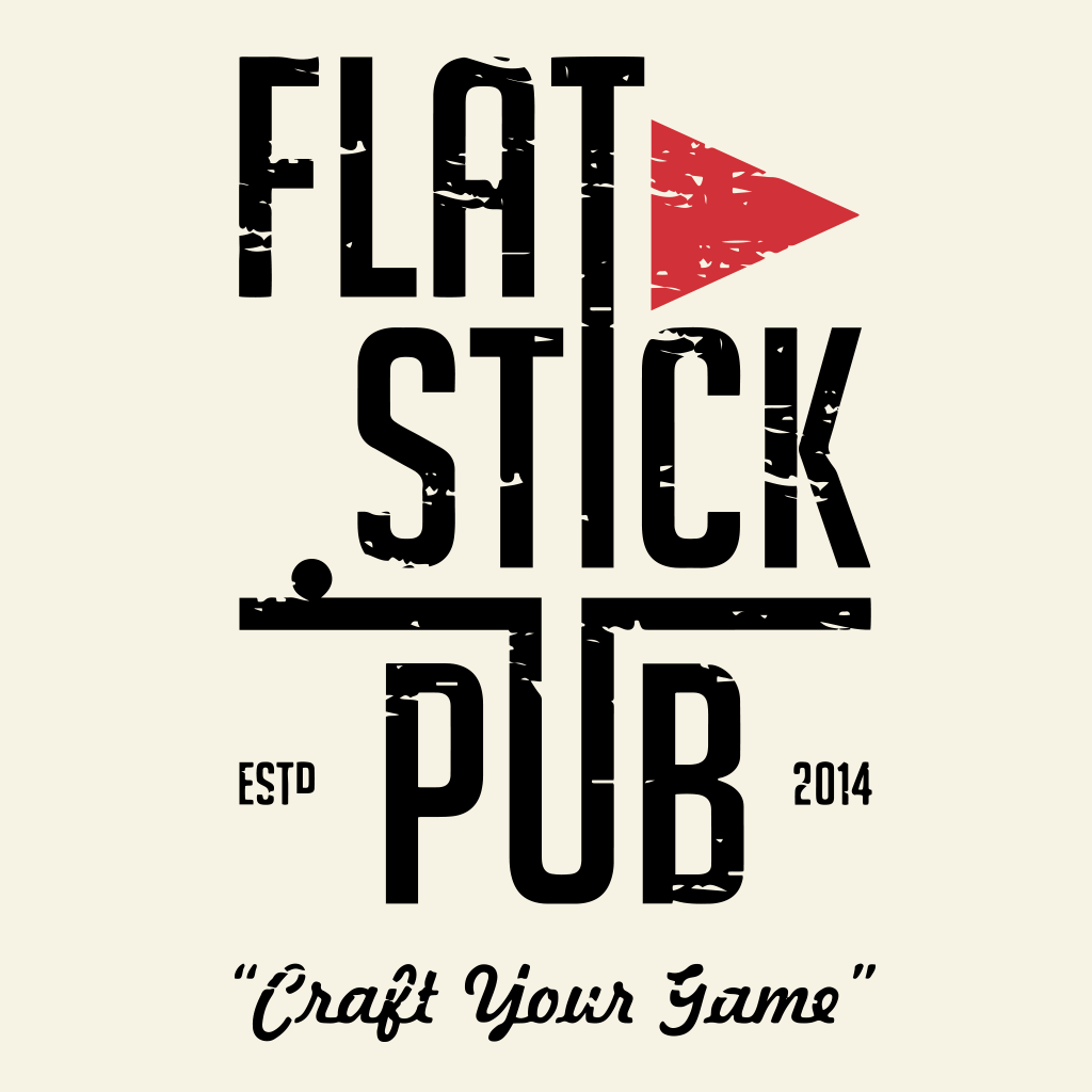 Flatstick Pub Classic Logo Design