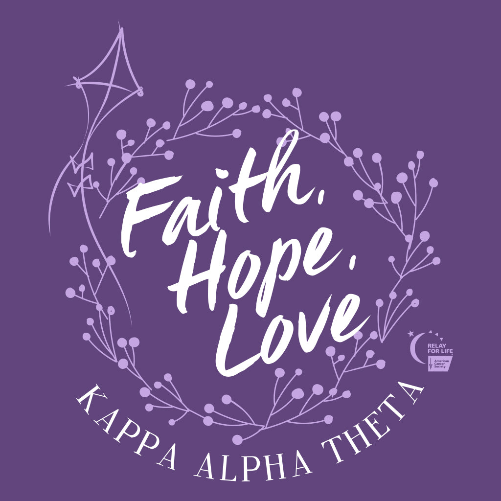 Kappa Alpha Theta Relay For Life Design