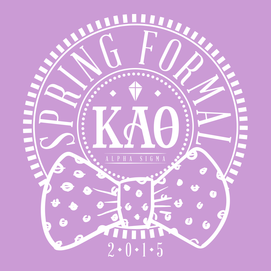 Kappa Alpha Theta Spring Formal Design