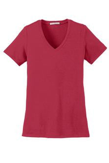 Port Authority LM1005 Ladies V-Neck (Available in 8 Colors)