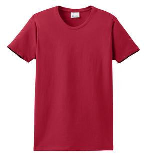 Port & Company LPC61 Ladies Fit T-Shirt  (Available in 37 Colors)