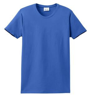 Port & Company LPC61 Ladies Fit T-Shirt  (Available in 37 Colors)