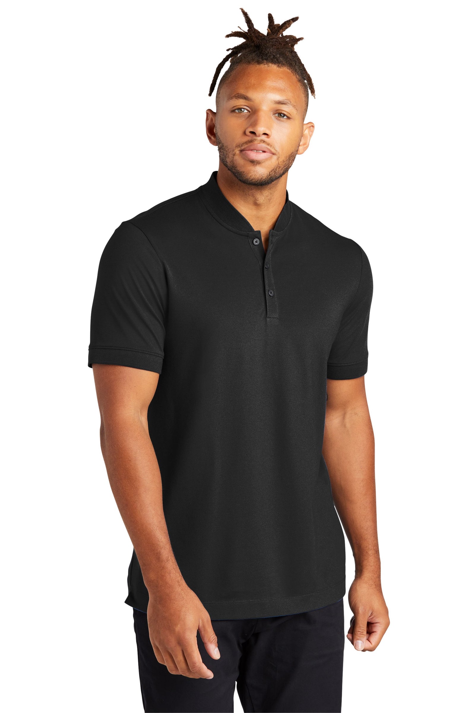 Mercer+Mettle™ Stretch Pique Henley