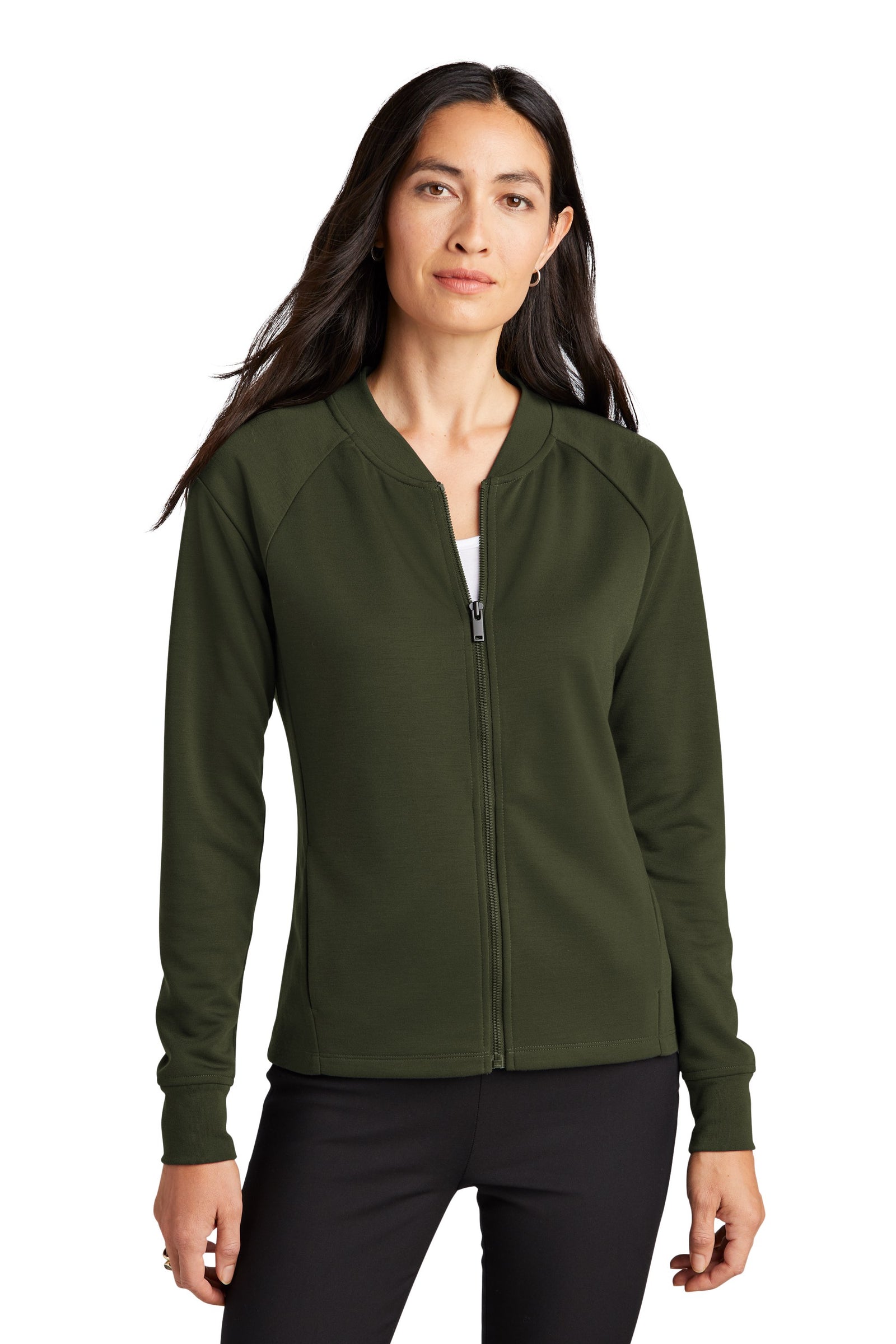 Mercer+Mettle™ Women's Double-Knit Bomber Jacket