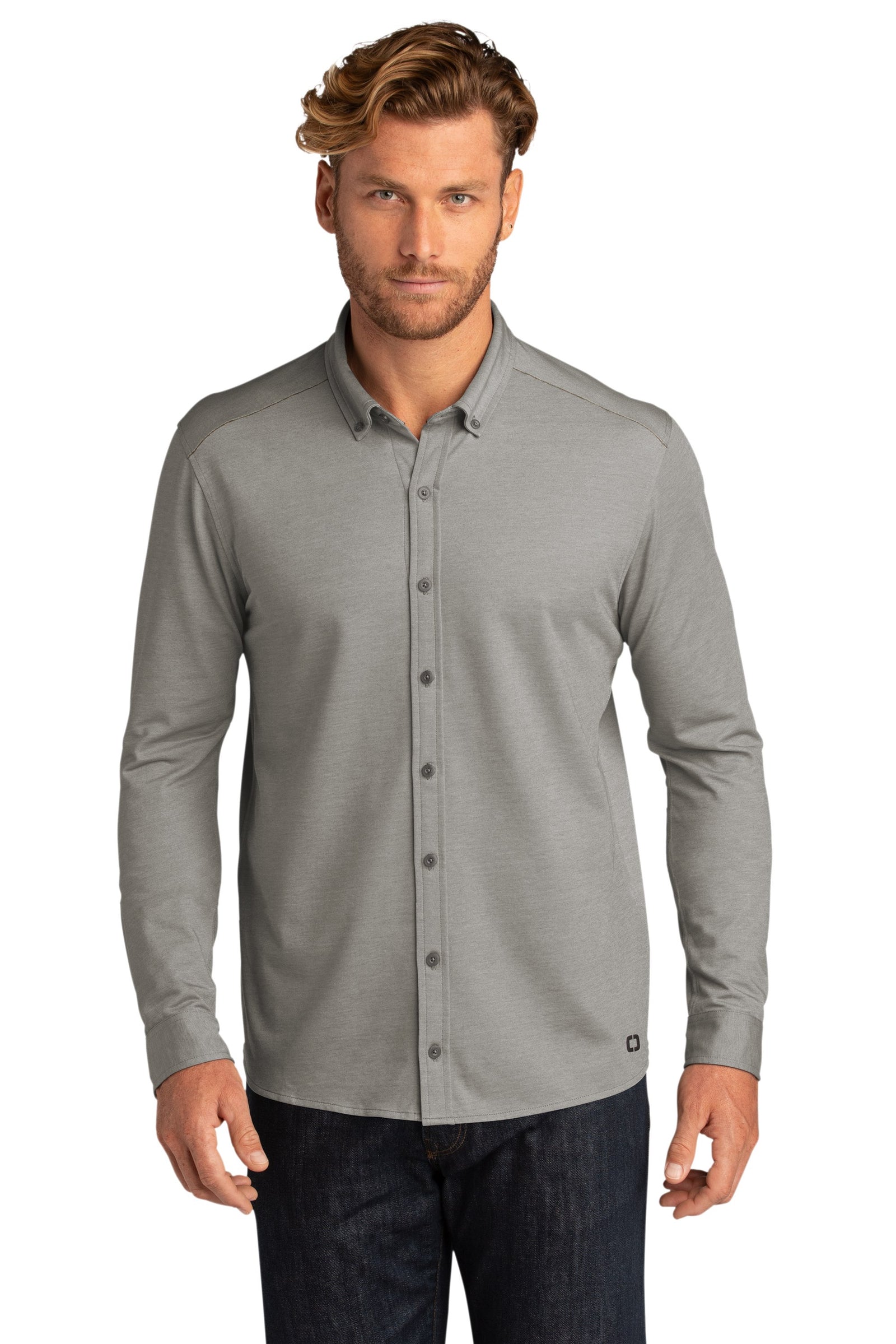 OGIO ® Code Stretch Long Sleeve Button-Up