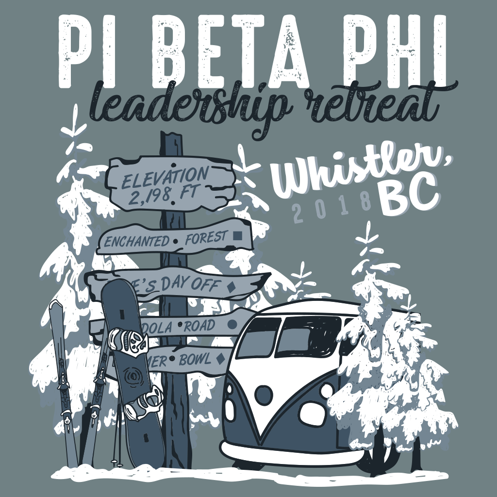 Pi Beta Phi Winter Mountain Retreat Design