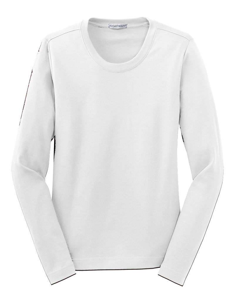 Port Authority L518 Long Sleeve Scoop Neck