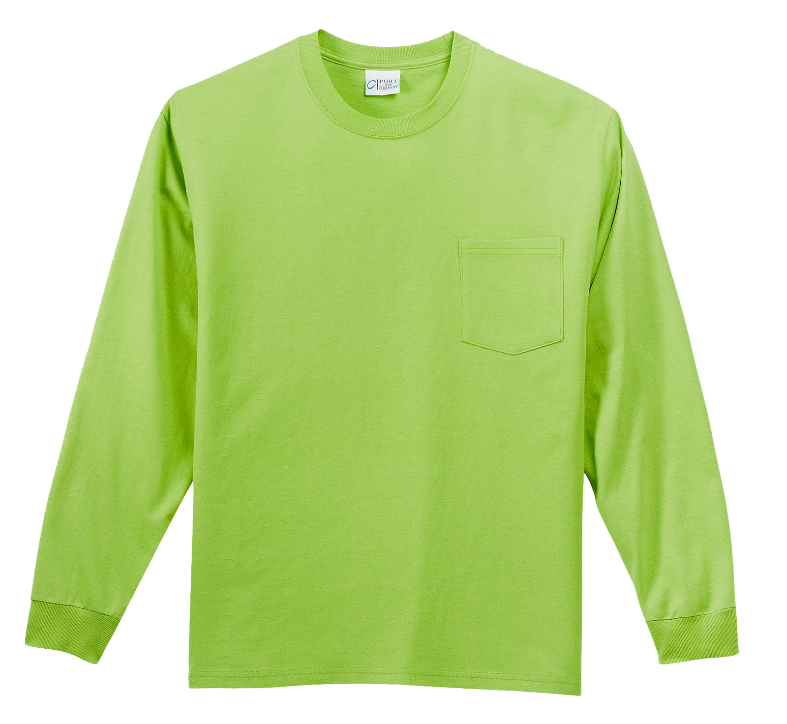 Port & Company PC61LEP Pocket Long Sleeve