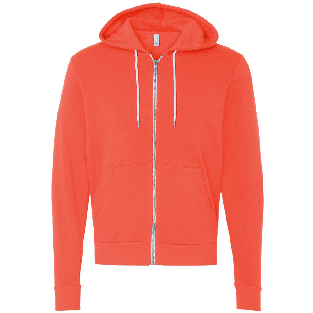 Bella + Canvas Unisex Fleece Full-Zip Hoodie