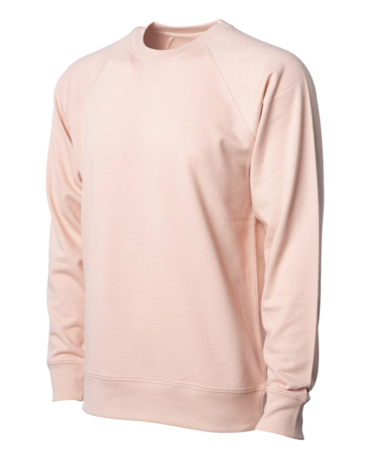 Independent Trading Co. - Icon Unisex Lightweight Loopback Terry Crew