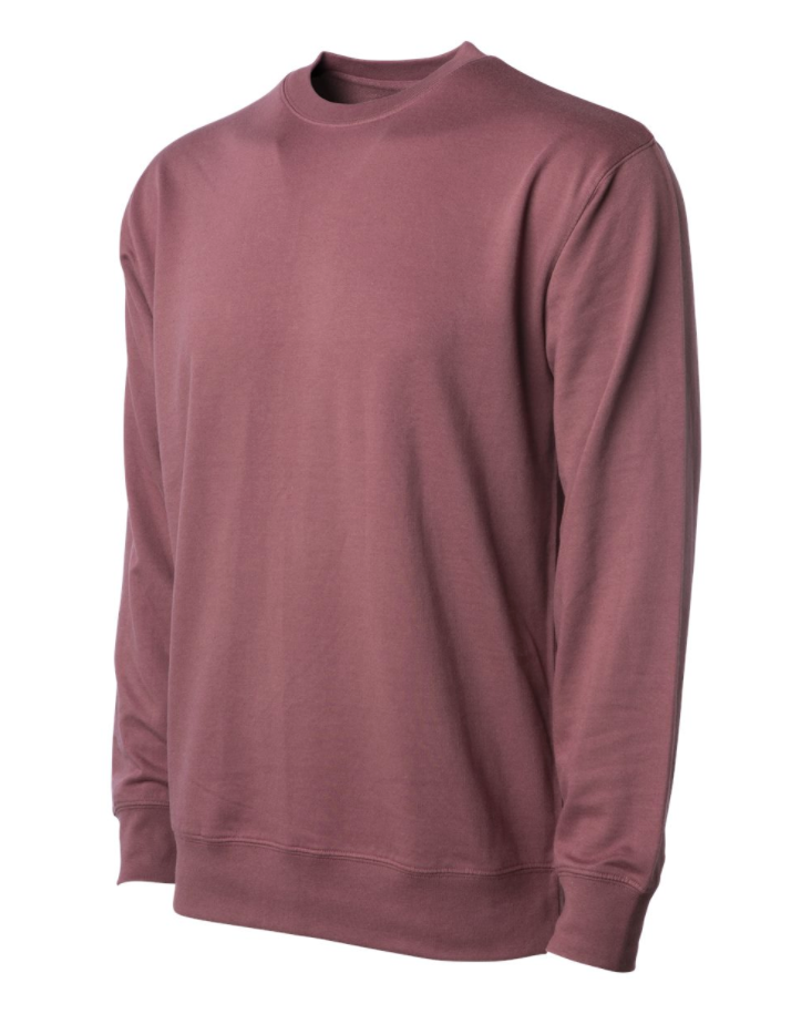 Independent Trading Co. - Icon Unisex Lightweight Loopback Terry Crew
