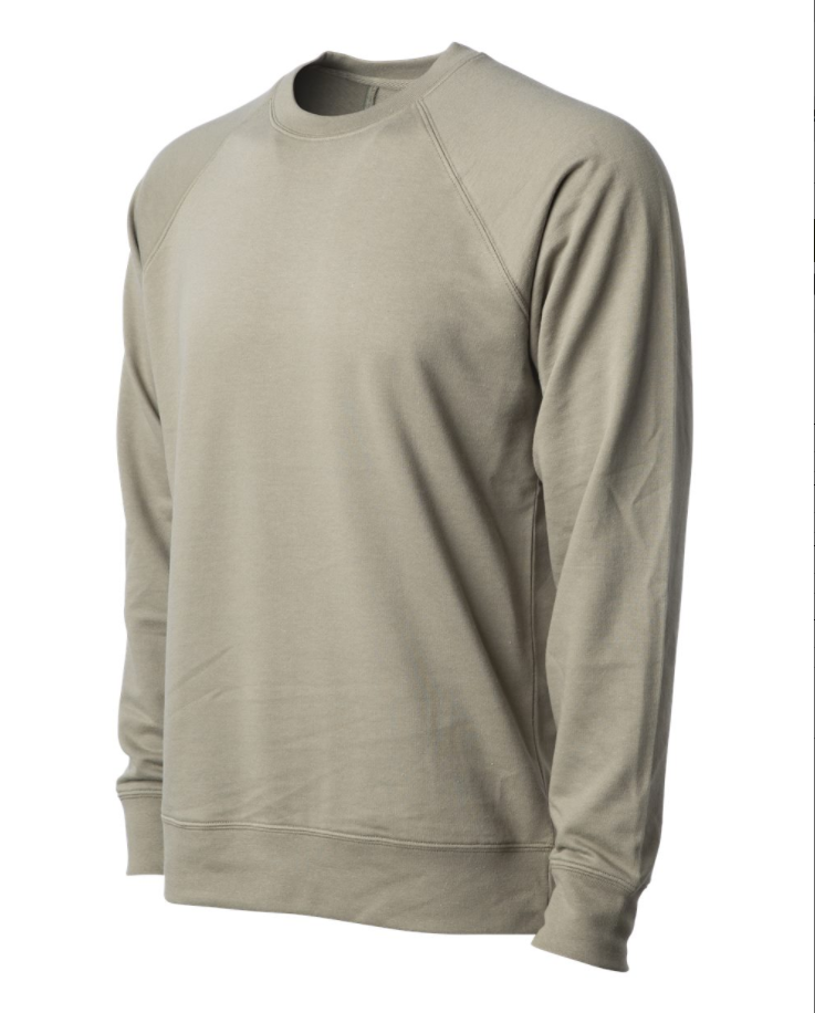 Independent Trading Co. - Icon Unisex Lightweight Loopback Terry Crew