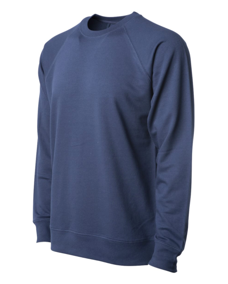 Independent Trading Co. - Icon Unisex Lightweight Loopback Terry Crew