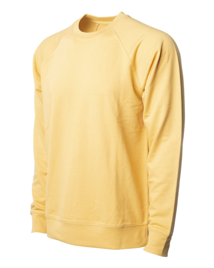 Independent Trading Co. - Icon Unisex Lightweight Loopback Terry Crew