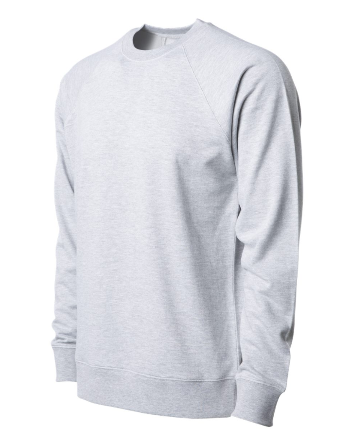 Independent Trading Co. - Icon Unisex Lightweight Loopback Terry Crew